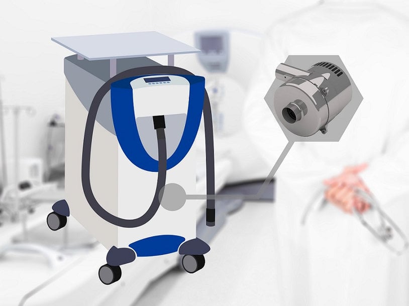 DUNKERMOTOREN USES HIGH-SPEED EC BLOWERS IN MEDICAL DEVICES